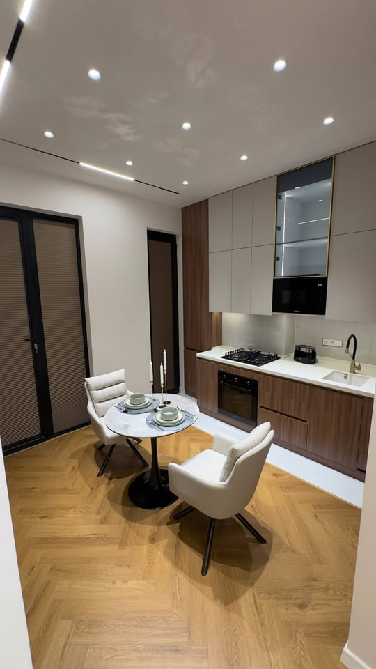Продаётся 1-комнатная квартира, перепланированная в 2-комнатную, в ЖК «Parkwood»