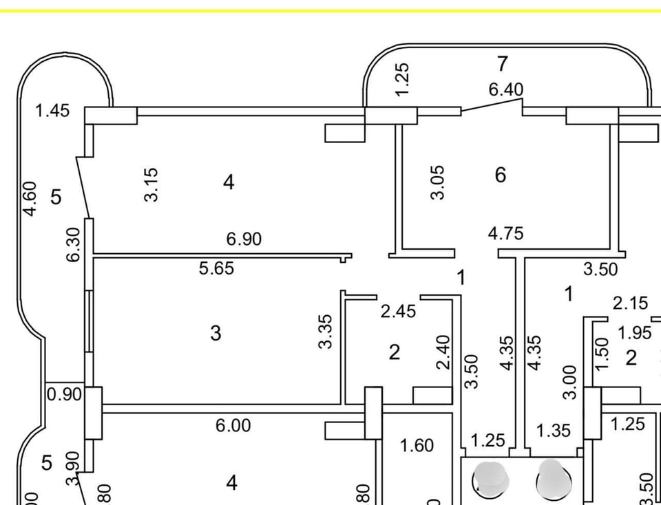 Продается в новостройке ЖК Shahriobod 3х комнатная
