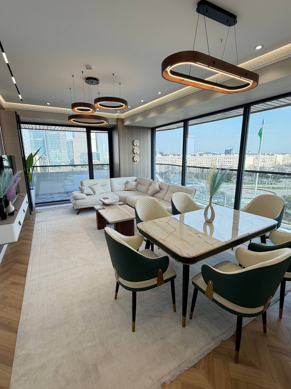 2-room apartment in the NRG U-Tower residential complex