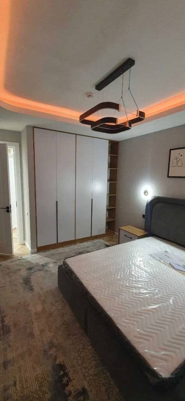 2-room apartment in Koh Ota Residential Complex, Shaykhantakhur district — buy an apartment in Tashkent on Nurafshon Street with new renovation