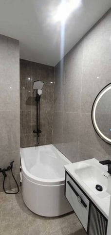 2-room apartment in Koh Ota Residential Complex, Shaykhantakhur district — buy an apartment in Tashkent on Nurafshon Street with new renovation