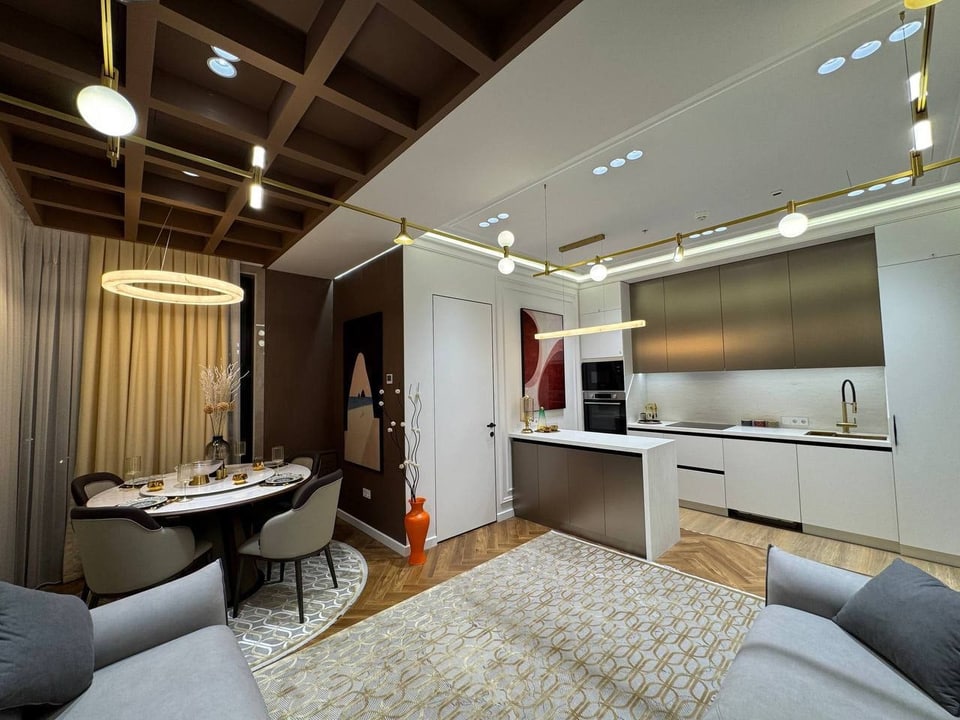 Luxury apartment in the “Nest One” residential complex