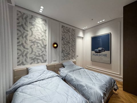 Luxury apartment in the “Nest One” residential complex