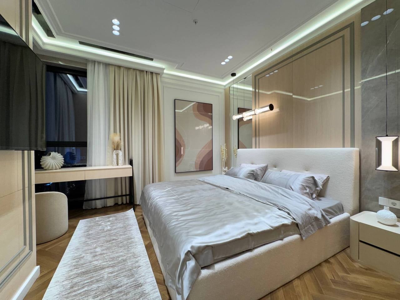 Luxury apartment in the “Nest One” residential complex