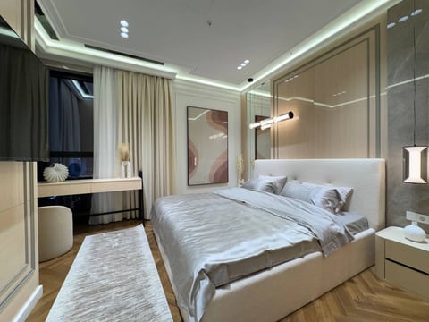 Luxury apartment in the “Nest One” residential complex