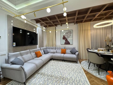 Luxury apartment in the “Nest One” residential complex