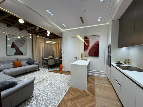 Luxury apartment in the “Nest One” residential complex