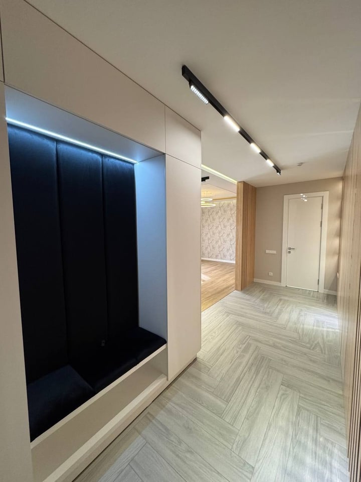 Apartment with European-style renovation in the NRG Mirzo Ulugbek residential complex