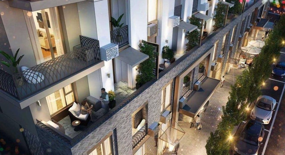 BI Sado Business majmuasida 2 xonali kvartira, balkon bilan