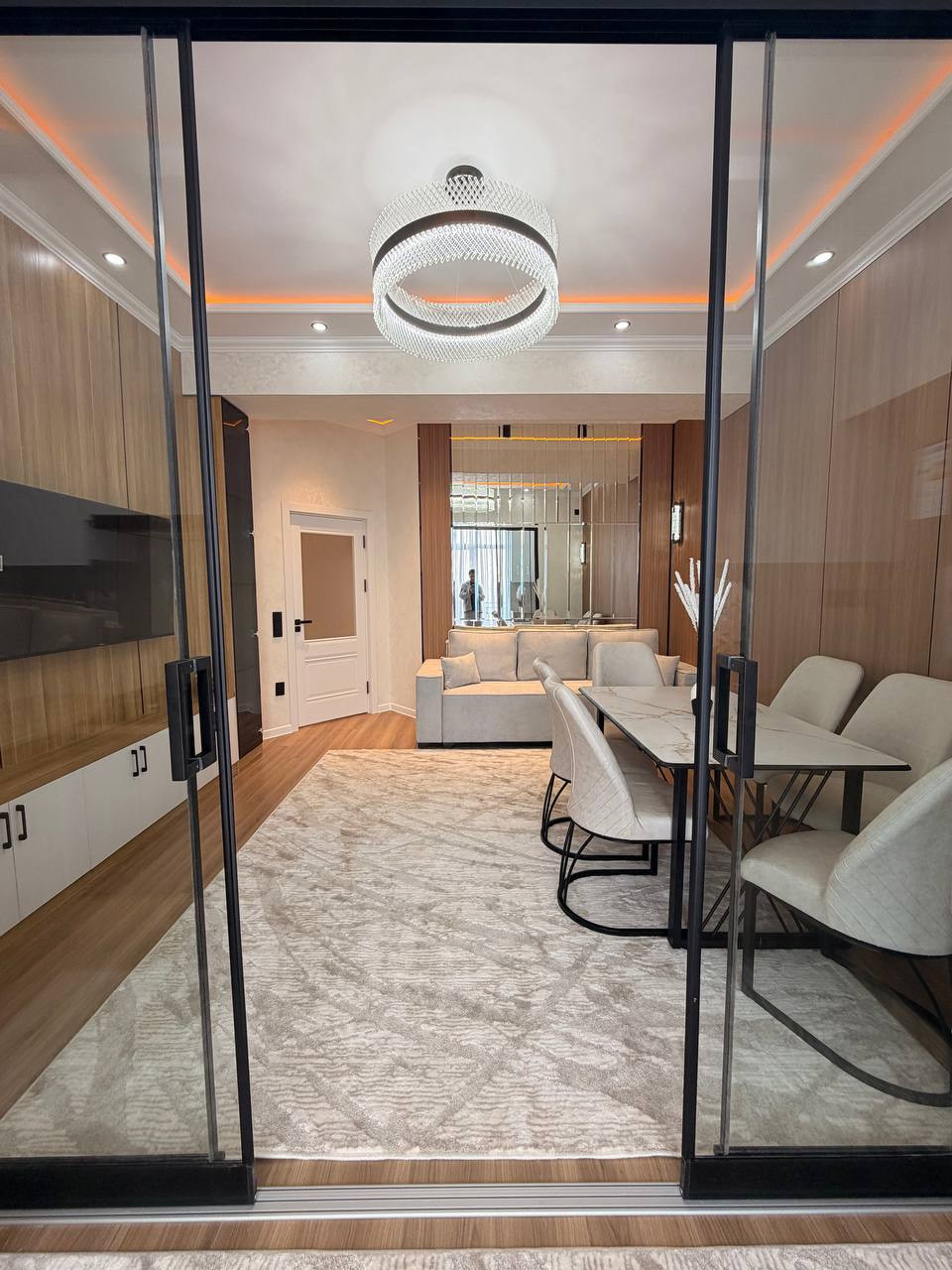 3-комнатная квартира с евро ремонтом в ЖК Qorasaroy