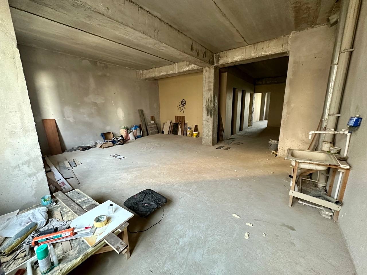 4 xonali kvartira. Korobka