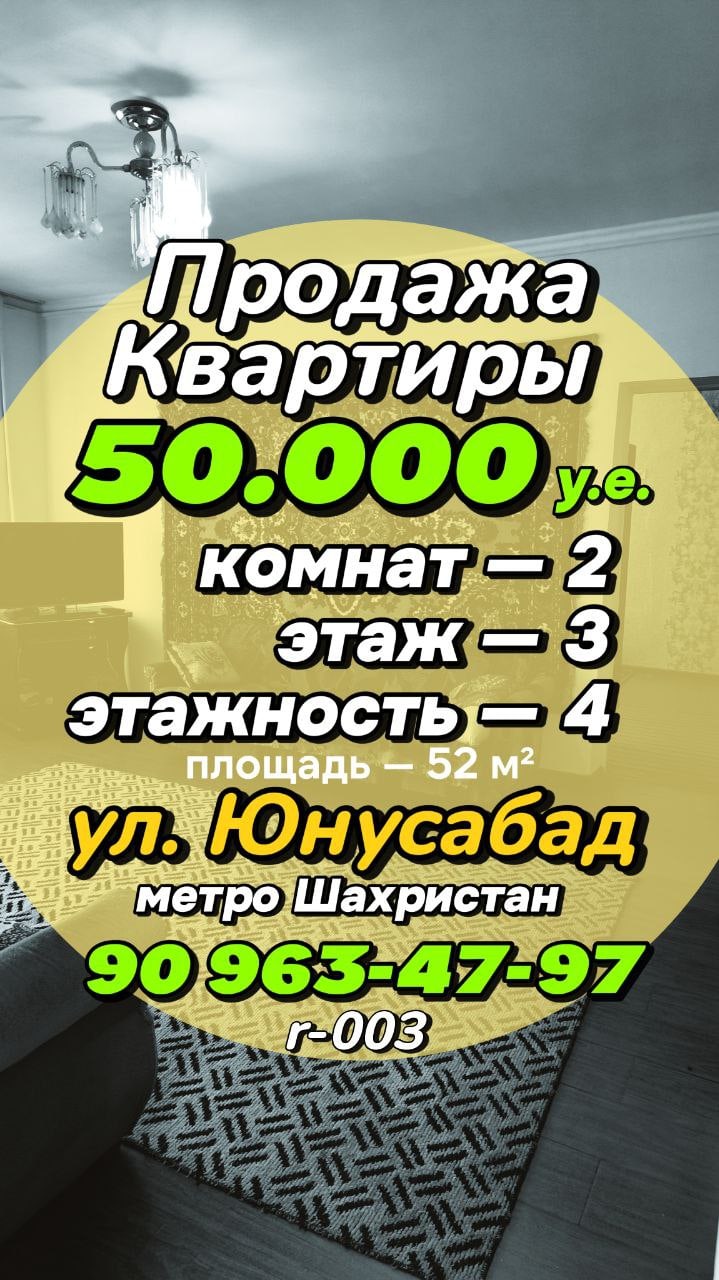 2 xonali kvartira