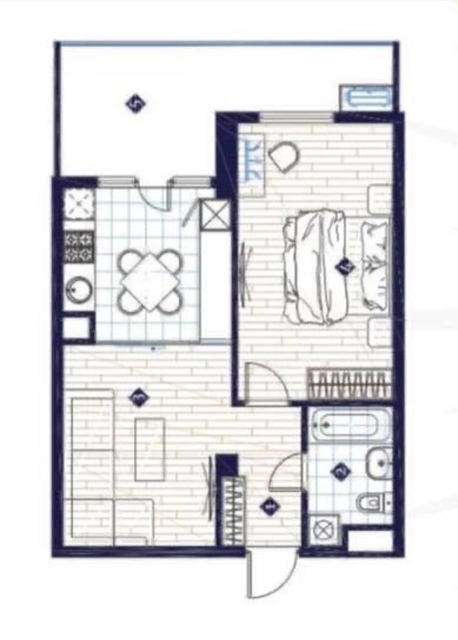 2-КОМНАТНАЯ КВАРТИРА В ЖК «IMPERIAL CLUB CITY»