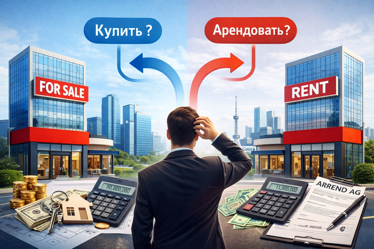 Qaysi biri foydaliroq: tijorat ko‘chmas mulkini sotib olishmi yoki ijaraga olishmi