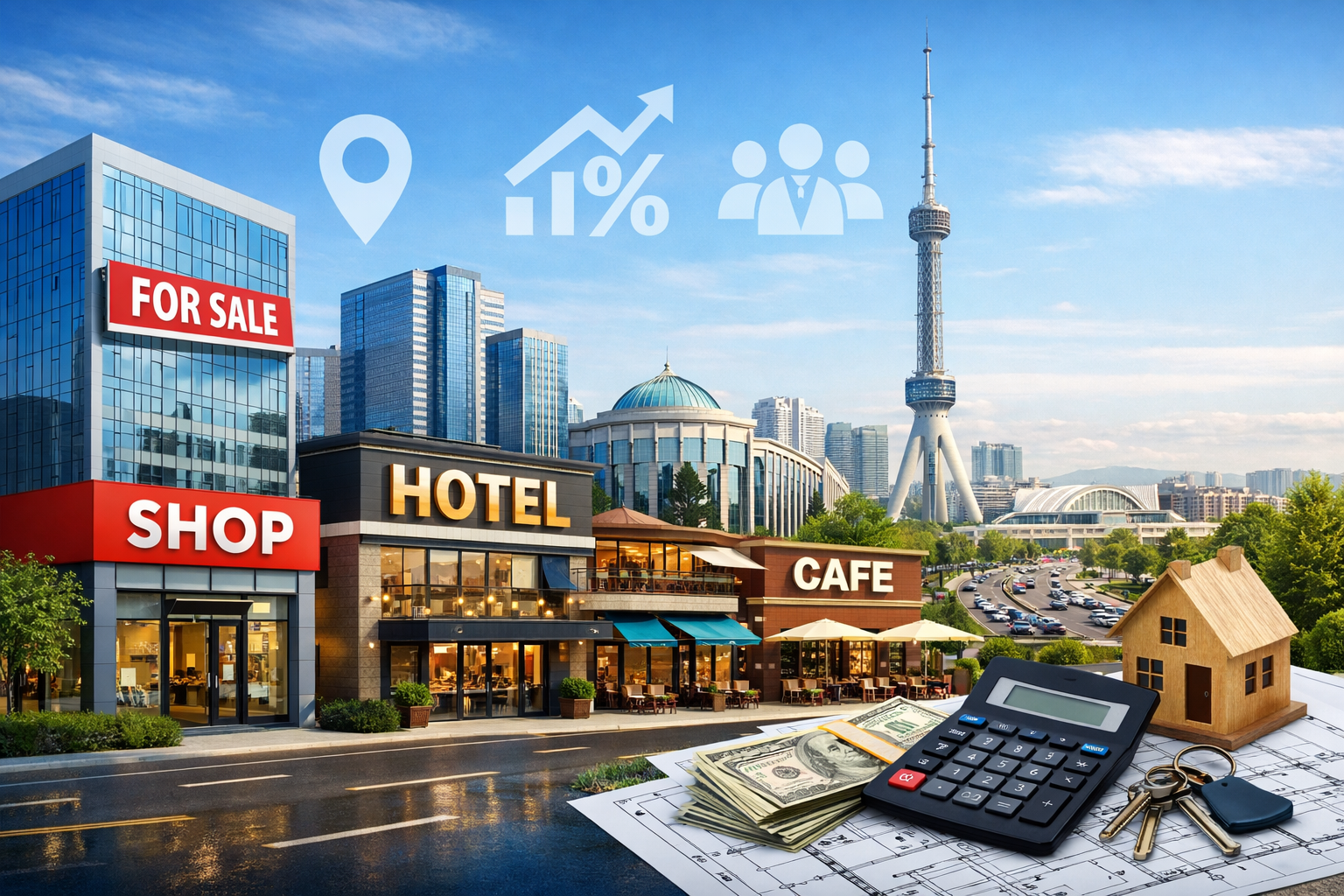 Коммерческая недвижимость в Ташкенте: как выбрать объект, который будет приносить стабильный доход